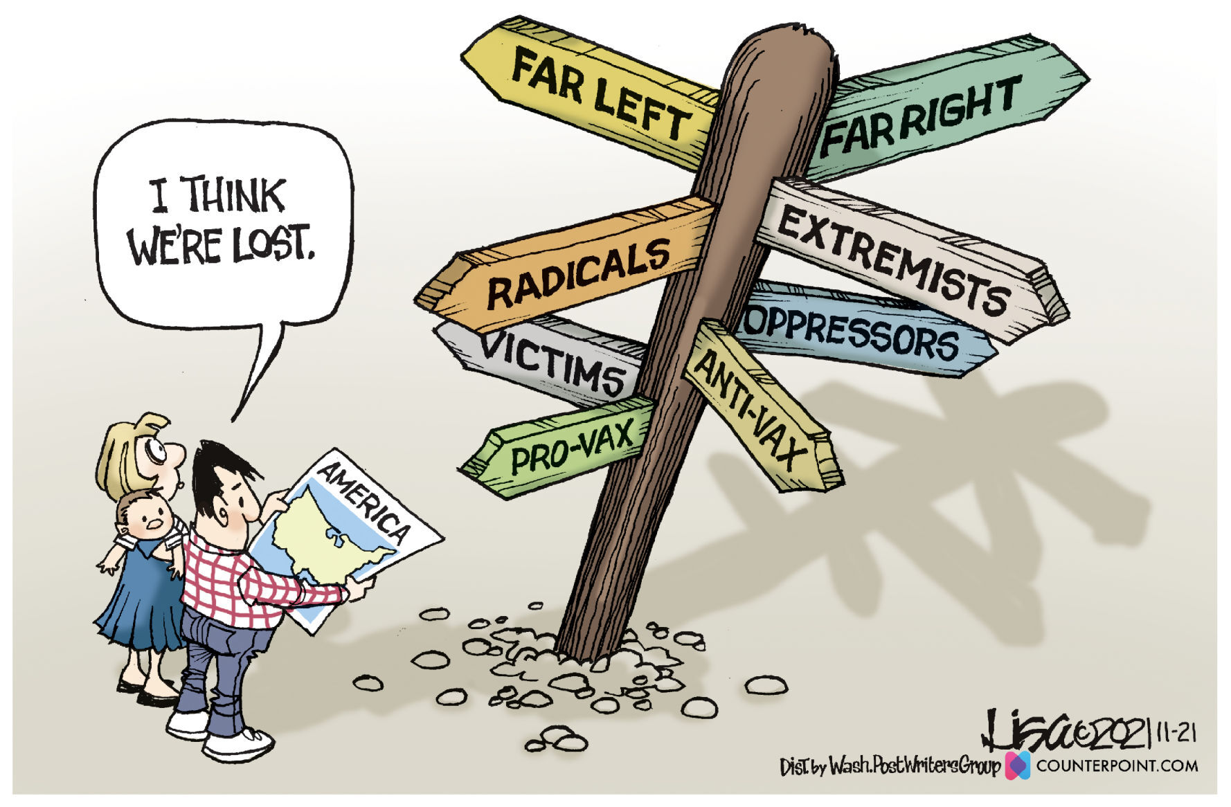 Lisa Benson cartoon
